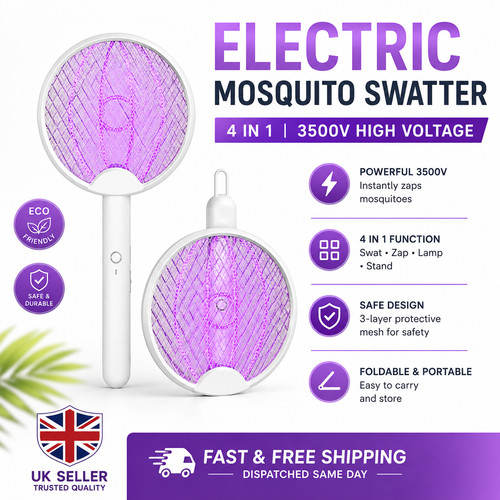 Electric fly swatter - in,