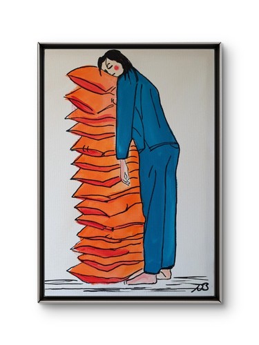 Original acrylic painting - original,