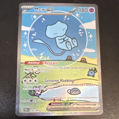 Pokemon tcg mew 232 - mew, ex