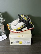 Size 9 - Adidas Pharrell x NMD Human Race Trail Solar Pack