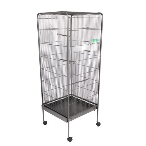 Large steel bird cage - 53",