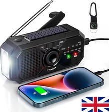 Emergency Solar Hand Crank