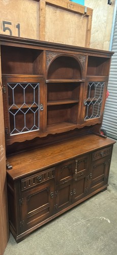 Old charm wooden sideboard - old,