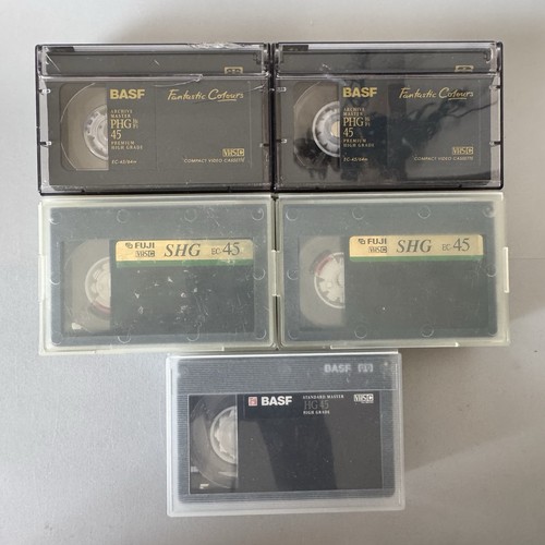 Basf fuji vhs - fuji, vhs-c