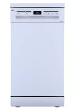 Bush BFSLSAE9W Slimline Dishwasher - White - Specification Overview  Eco-program