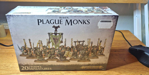 Skaven plague monks - 20,