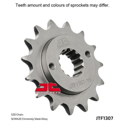 Steel front sprocket - sprocket, 15t