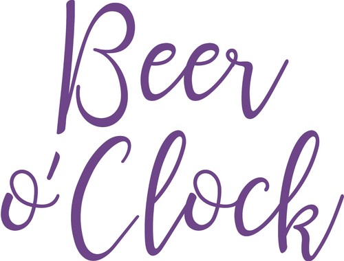 Beer clock vinyl - beer, o'clock