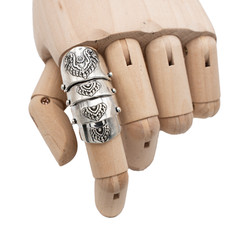 Articulated Armour Knight Ring
