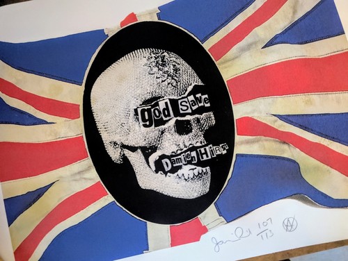 God save damien - damien, signed