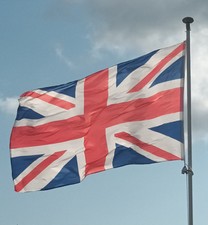 Giant union jack flag jumbo large size approx 9ft6in x 6ft. Polyester flag huge 