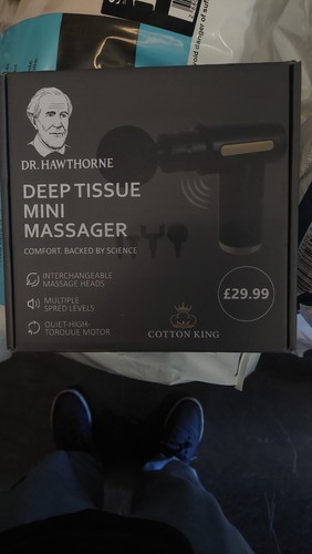 Deep tissue mini massage - massage, gun