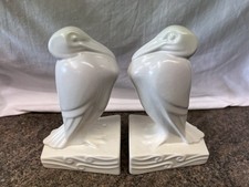 Pair of ceramic bookends
