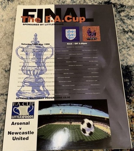 Cup final official matchday - cup,