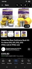 Powerflex Rear Subframe Frt
