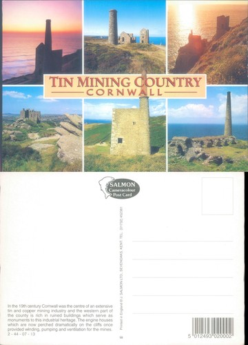Tin mines cornwall scilly - mines,
