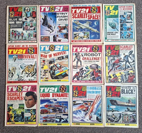 Tv21 comic x12 - x12, 1968)