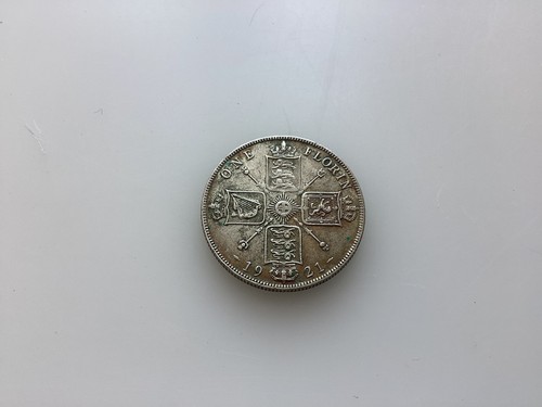 1921 king george b silver - 1921,