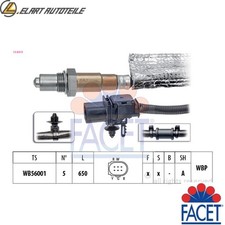 Lambda Sensor 10.8419 for VW California/T5/Camper/T6 Transporter/Van/Caravelle