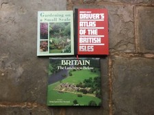 Book bundle. Gardening,Readers Digest Road Atlas, Landscape of Britain