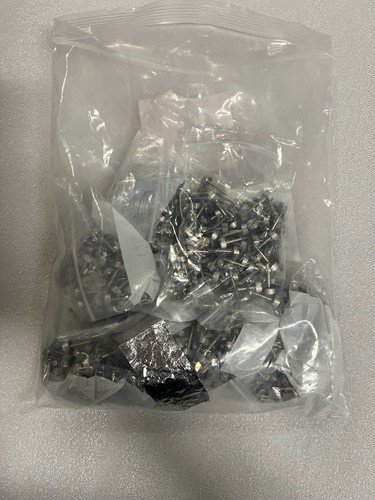 Qty 750 screw short knurled - qty.,