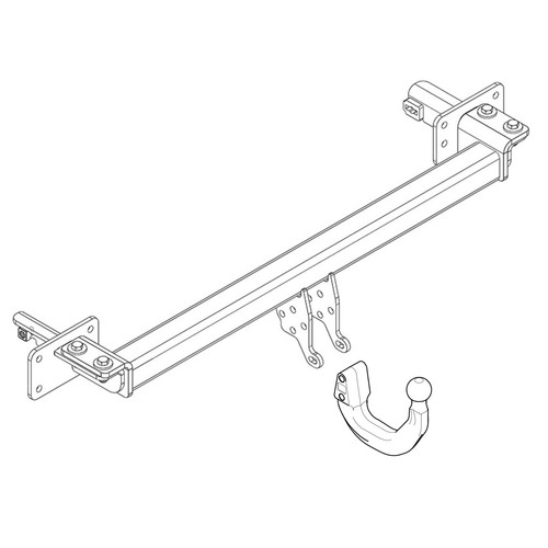 Westfalia towbar for mercedes - westfalia,