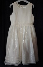 Girls Party/Special Oçcasion Dress. With Sequined Skirt Section. Age 10...