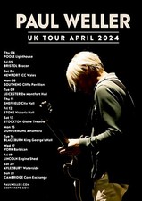 Paul Weller UK Tour 2024 A3 A4