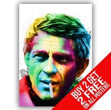 STEVE MCQUEEN BULLITT POSTER