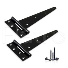 Tee Hinges + Screw Black