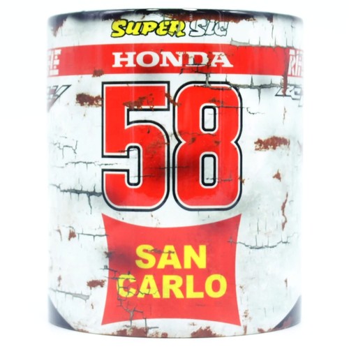 Marco simoncelli honda retro - marco,