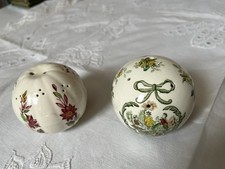 2 Bone China Pomanders Floris of London Excellent Condition