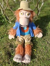  Tang  ZingZillas Plush Cuddly Toy Orangutan Vintage Toy 14" CBeebies show vivid