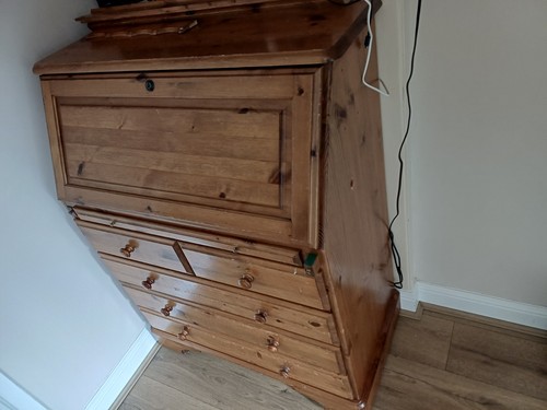 Ducal pine writing desk - ducal,