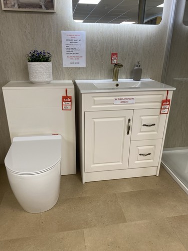 Display bathroom vanity set - bathroom,