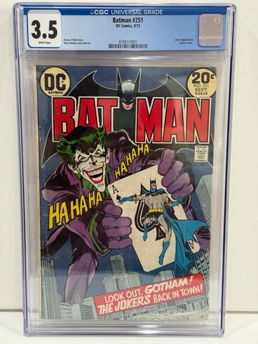Comics batman 251 neal - batman, #