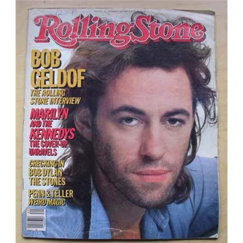 Bob geldof rolling stone - rolling,