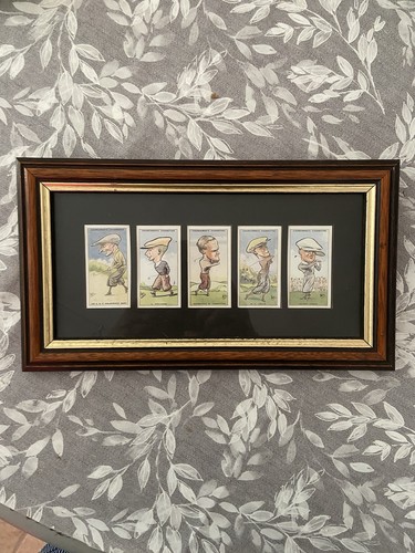 Golf cigarette cards - golf,