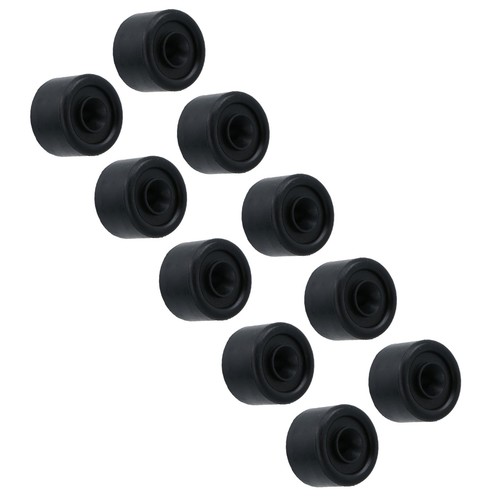 22mm rubber round buffer - rubber,