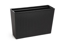 Large Tall Rattan Planter with