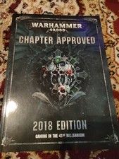 Games Workshop Warhammer 40,000 8th edition  Chapter Approved 2018 Edition