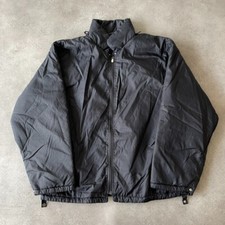 Napapijri Liner Jacket Mens XL Vintage Padded Puffer Coat Black