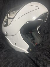 LAZER Motorcycle Modular Helmet Type OT31 / Paname WHITE Size L with Carrier Bag