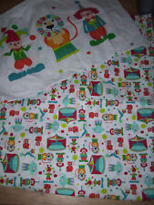 Kirkton House kids bright coloured circus print duvet cover.Single.Free postage!
