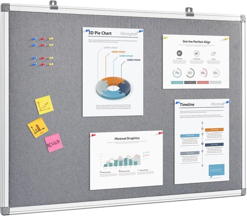 Makello felt notice board - notice,