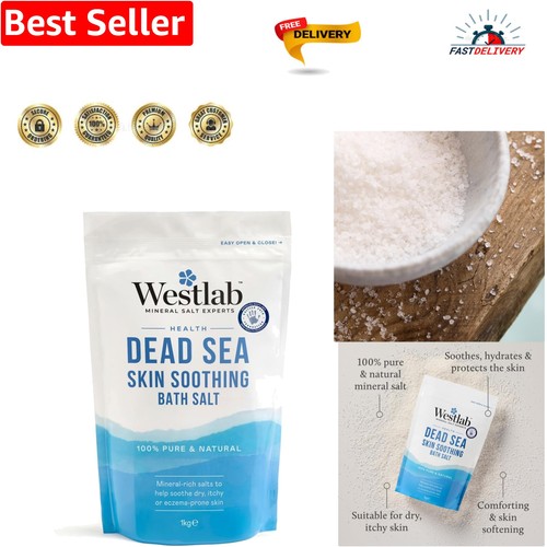 Soothing dead sea salt 1kg - -,