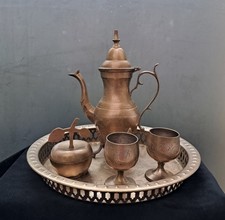 Turkish Brass Coffee/ Tea Set