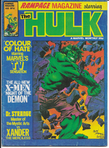 Rampage magazine marvel uk - rampage,