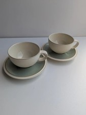 Set of 2 Denby Energy Green &