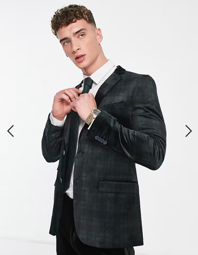 Velvet jacket mens - jacket,
